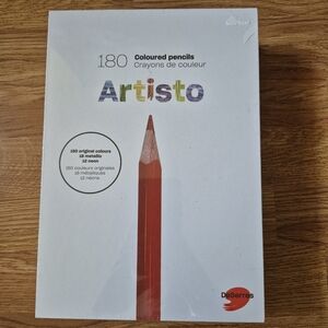 180 Colored Artist Pencils